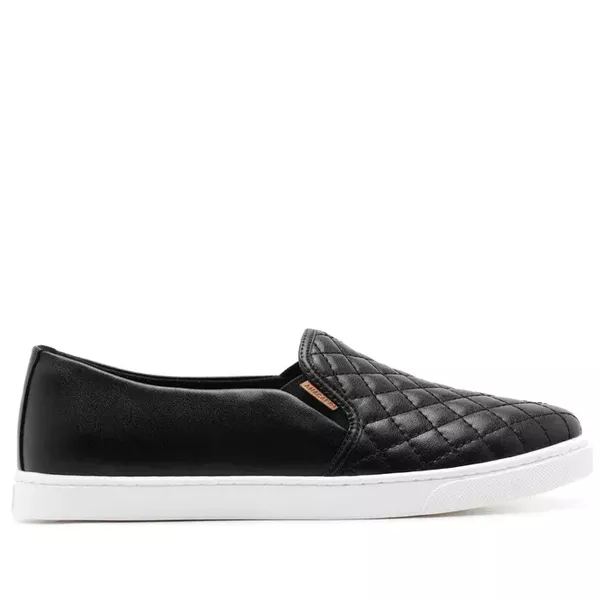  Tênis Anacapri Slip On Matelassê Preto