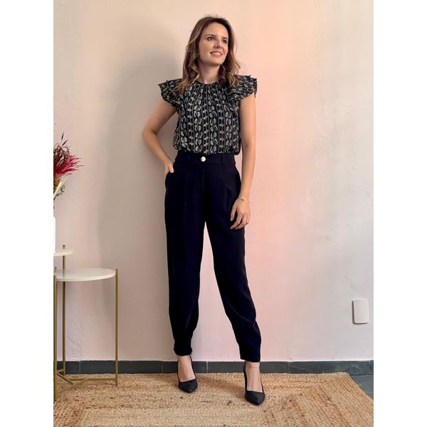 Calça Patricia Cenoura - Preta