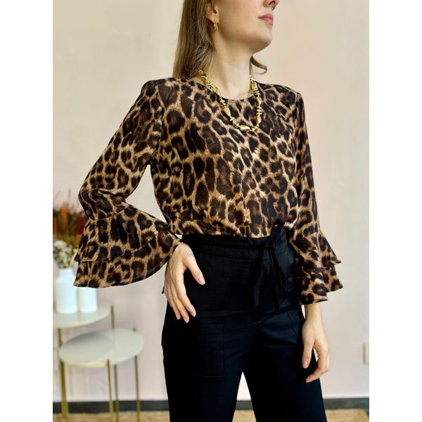 Blusa Martina Animal Print