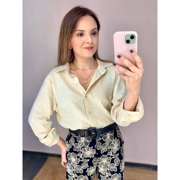 Camisa Linho Bella