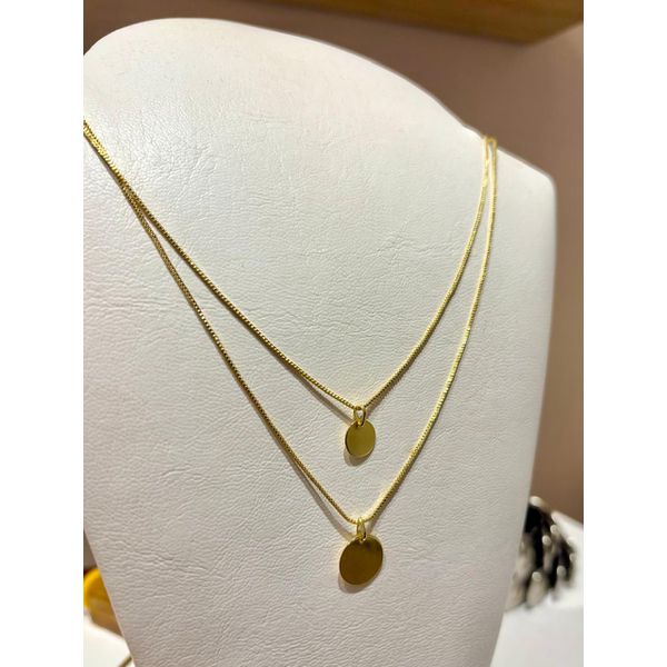 Colar Duplo Semijoia