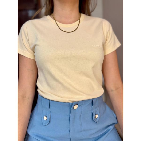 Tshirt Essencial - Creme