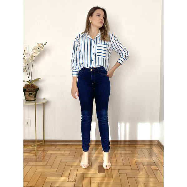 Calça Jeans Malha Skinny JULIA