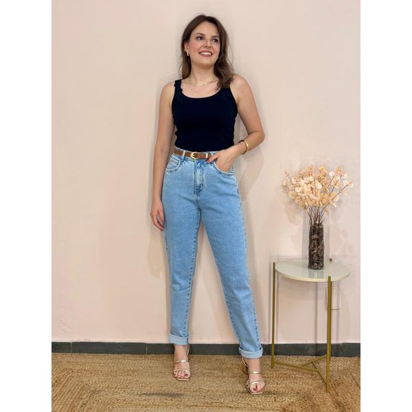Calça Mom Jeans Victoria