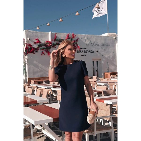 Vestido Giulia - Marinho