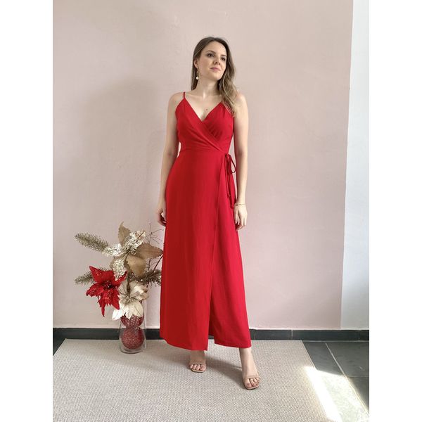 Vestido Paula Transpassado