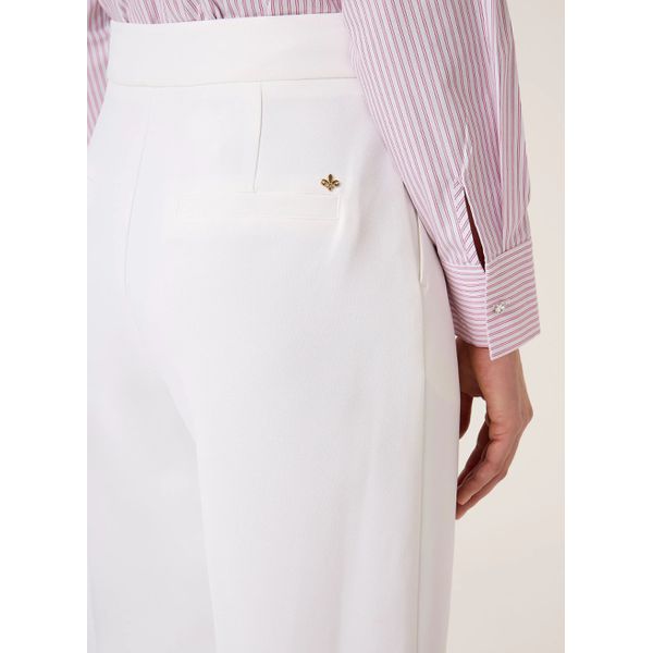 Calça Pantalona Crepe Dudalina Feminina