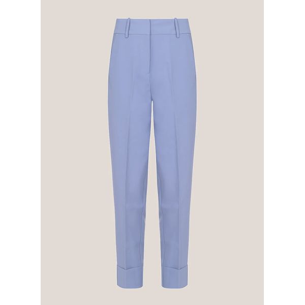 Calça Reta Barra Larga Dudalina Feminina