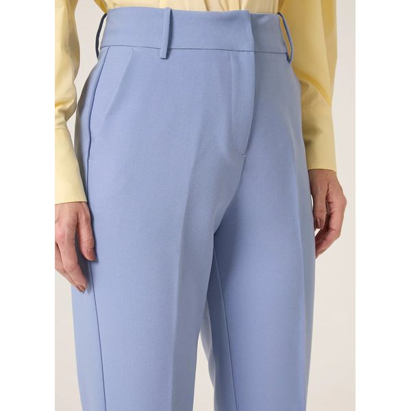 Calça Reta Barra Larga Dudalina Feminina