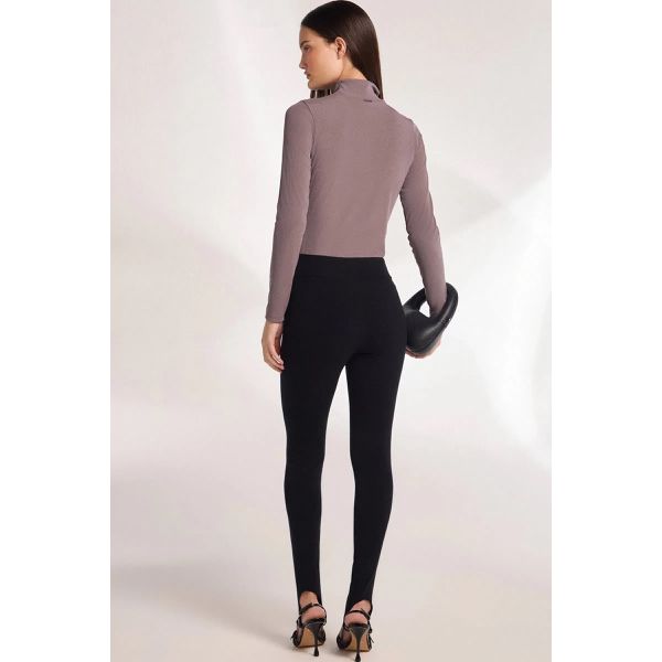 Legging Fusô em Malha Estruturada
