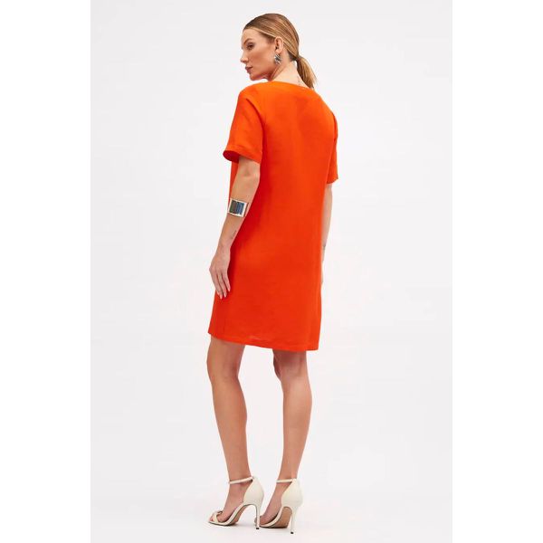 Vestido Sommer Curto Linho Preto