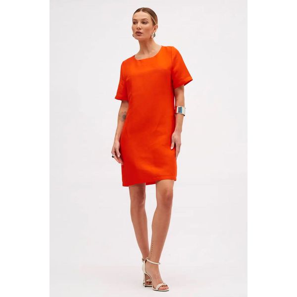 Vestido Sommer Curto Linho Preto