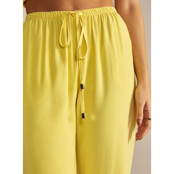 Calça Sommer Viscose Amarelo