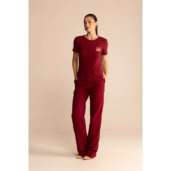 Camiseta Sommer Bordô Bloodstone