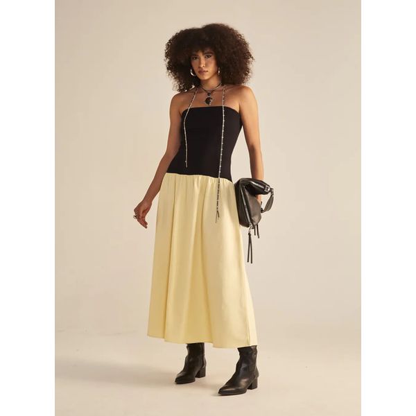 Vestido Midi Sem Alças Sommer