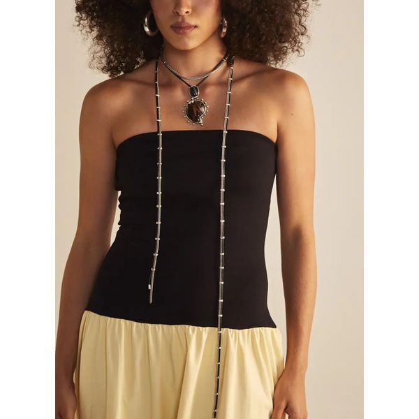 Vestido Midi Sem Alças Sommer