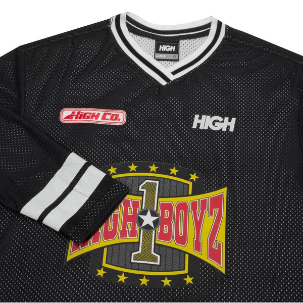 Jersey High Longsleeve Champion Black | DREAMS SKATESHOP