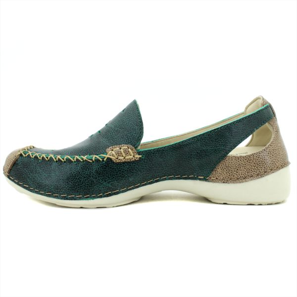 Mocassim Feminino em Couro Legítimo e Palmilha Gel... - Drilean