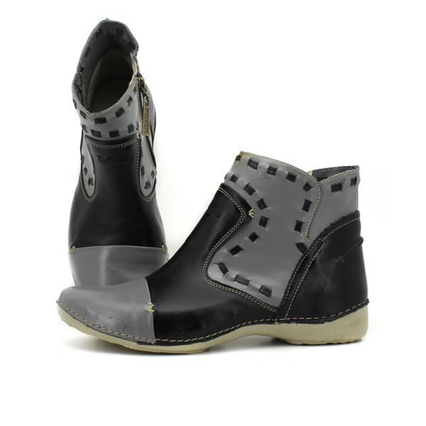 Bota Ortopédica Feminina Couro Legítimo com Palmil... - Drilean
