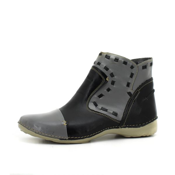Bota Ortopédica Feminina Couro Legítimo com Palmil... - Drilean