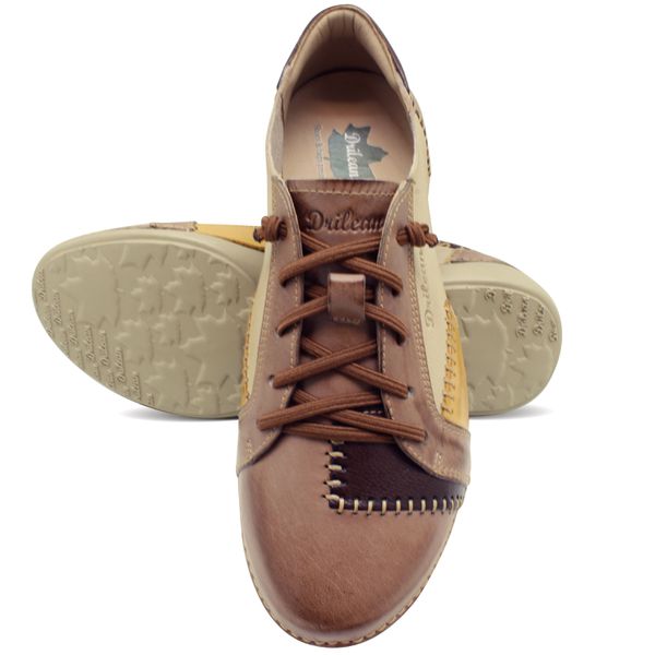 Tênis AL 010 Off White/Fendy 100% em couro com palmilha em GEL