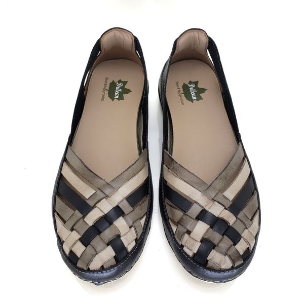 Sapatilha Ortopédica AL013 Preto-Chumbo - Palmilha em GEL - 34 - 37 OUTLET