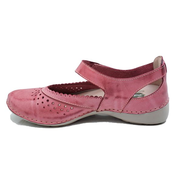Sapatilha AL 014 Rose 100% em couro palmilha GEL