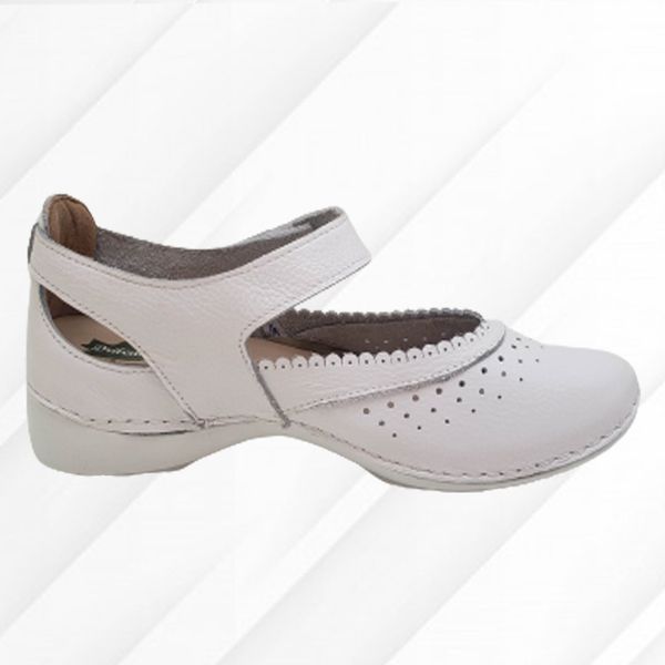 Sapatilha AL014 DOCTOR 100% em couro com palmilha em Gel - 35 - 36 OUTLET