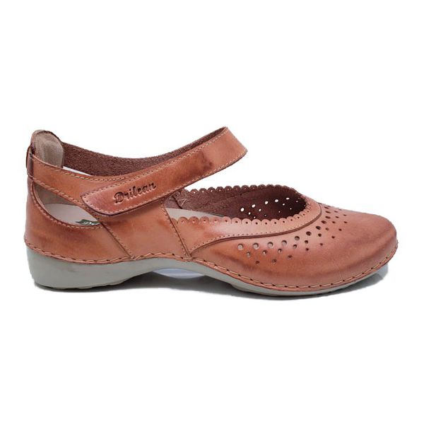 Sapatilha AL014 LARANJA 100% em couro palmilha GEL 36 OUTLET