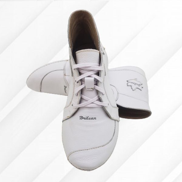 Bota Feminina Ortopédica de Couro Legítimo e Palmilha Gel - Branco (AL 022)