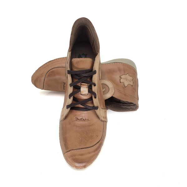 Bota Feminina Ortopédica de Couro Legítimo e Palmilha Gel - Caramelo (AL 022)