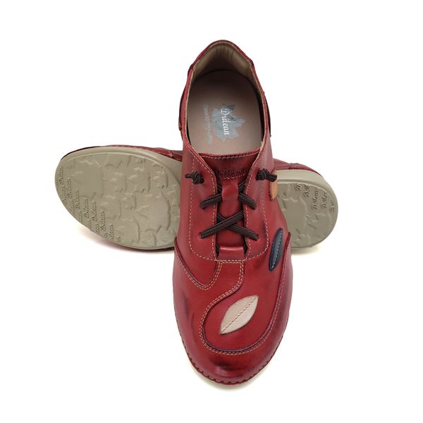 Tênis AL 031 Vermelho-Castanho com palmilha em GEL