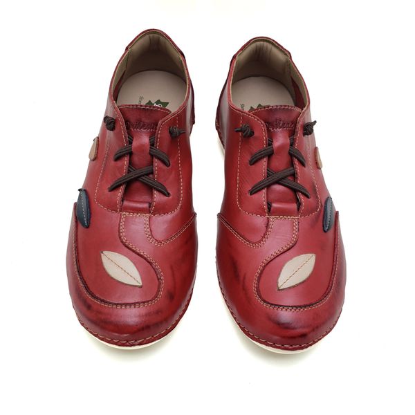Tênis AL 031 Vermelho-Castanho com palmilha em GEL