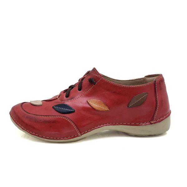 Tênis AL 031 Vermelho-Castanho com palmilha em GEL