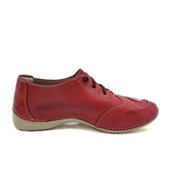 Tênis AL 031 Vermelho-Castanho com palmilha em GEL