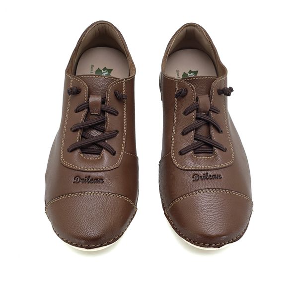 Tênis AL032 Castanho-Castanho com palmilha em GEL - 38 OUTLET