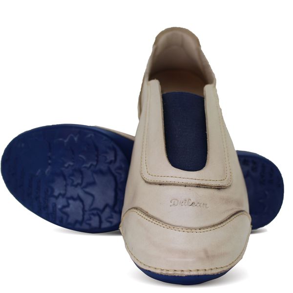 Tênis AL038 Off White 100 % em couro com palmilha em GEL - 36 OUTLET