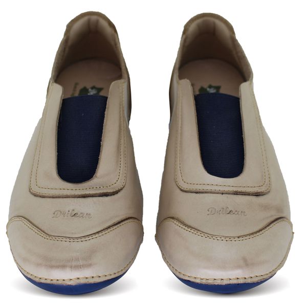 Tênis AL038 Off White 100 % em couro com palmilha em GEL - 36 OUTLET
