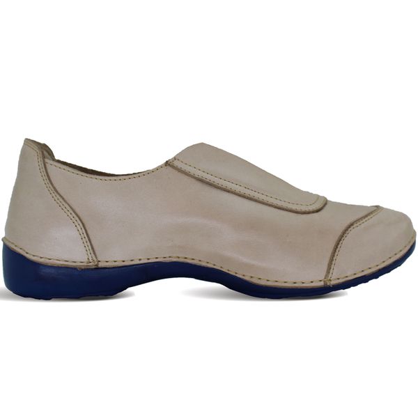 Tênis AL038 Off White 100 % em couro com palmilha em GEL - 36 OUTLET
