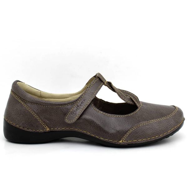 Sapatilha Ortopédica de Couro Legítimo Bicolor Fendi - Palmilha Gel - 36 (AL052) OUTLET