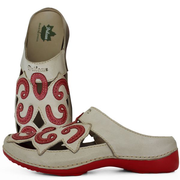 Mule Ortopédico Feminino Couro Legitimo com Palmil... - Drilean