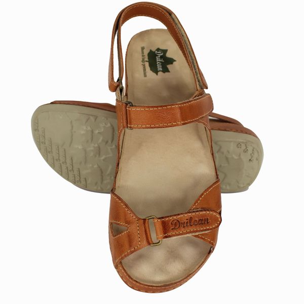 Sandália Feminina Para Esporão e Fascite Plantar Dores nos pés - BE 006 Laranja