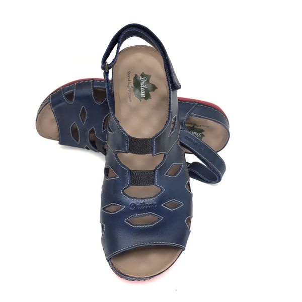 Sandália Feminina Para Esporão e Fascite Plantar Dores nos pés - BE 008 Azul