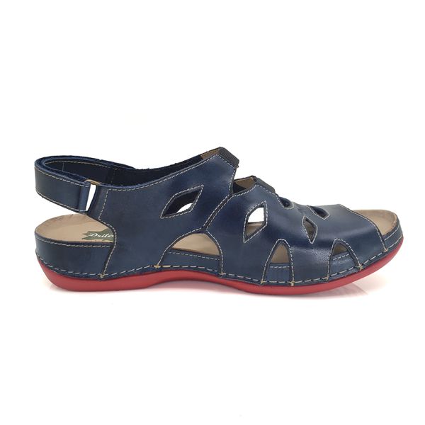 Sandália Feminina Para Esporão e Fascite Plantar Dores nos pés - BE 008 Azul