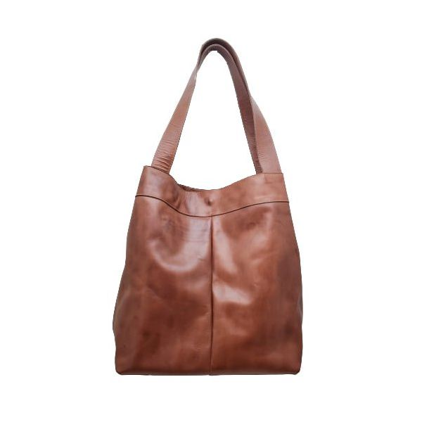 Bolsa BG 001 Laranja 100% em couro