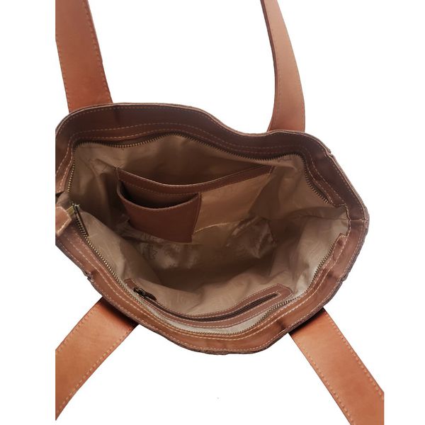 Bolsa BG 004 GATO CASTANHO 100% em couro