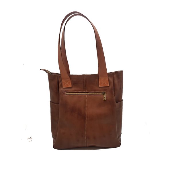 Bolsa BG 004 GATO CASTANHO 100% em couro