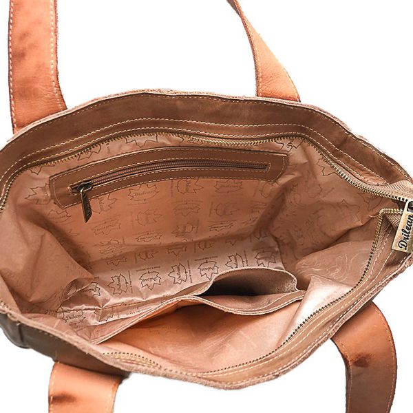 Bolsa BG 004 Caramelo 100% em couro