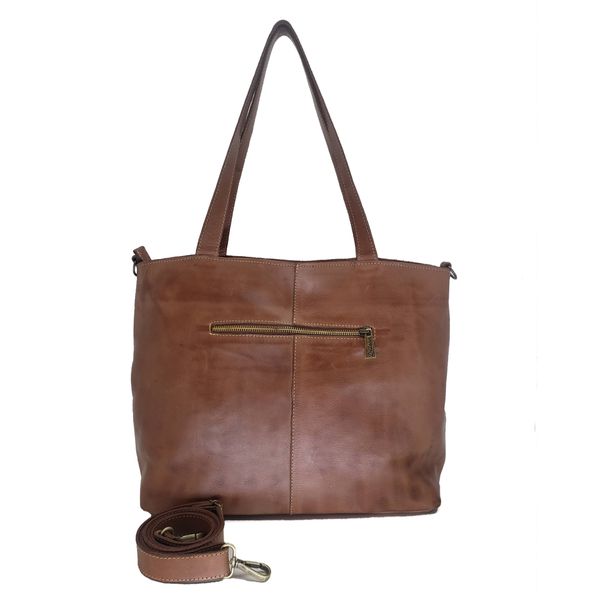 Bolsa BG 007 Castanho 100% couro