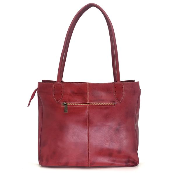 Bolsa BG 009 Vermelho 100% em couro